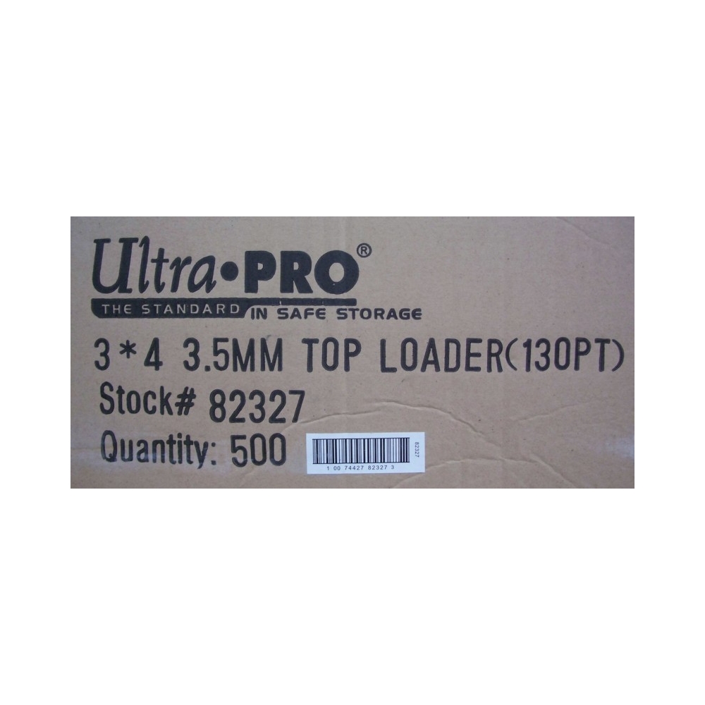 20 Ultra Pro 3x4 SUPER PREMIUM 130 pt Toploaders 