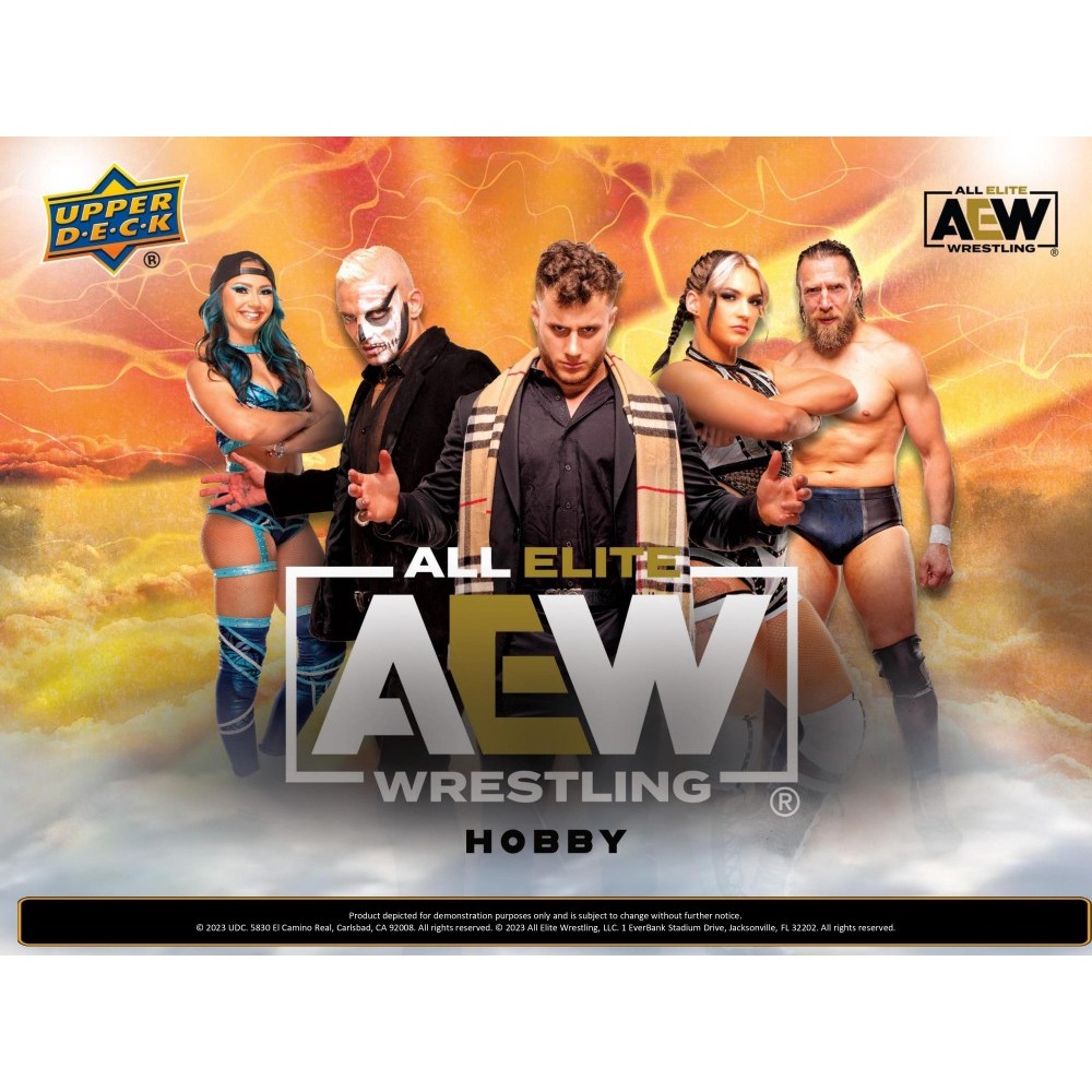 2024 Upper Deck AEW Wrestling Hobby Box Steel City Collectibles