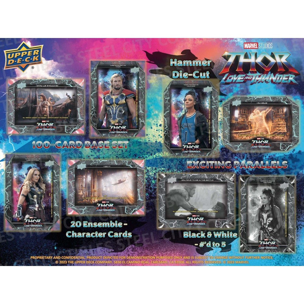 2023 Upper Deck Marvel Studios Thor: Love and Thunder Hobby Box