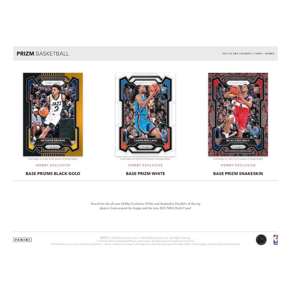 2023-24 Panini Prizm Basketball Hobby Box | Steel City 2023-24 Panini Prizm Basketball Hobby Box | Steel City