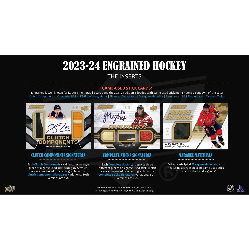 UPPER DECK NHLカード ENGRAINED HONORARY ENGRAVINGS TYLER