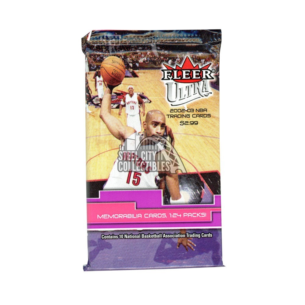 200203 Fleer Ultra Basketball Retail Pack Steel City Collectibles