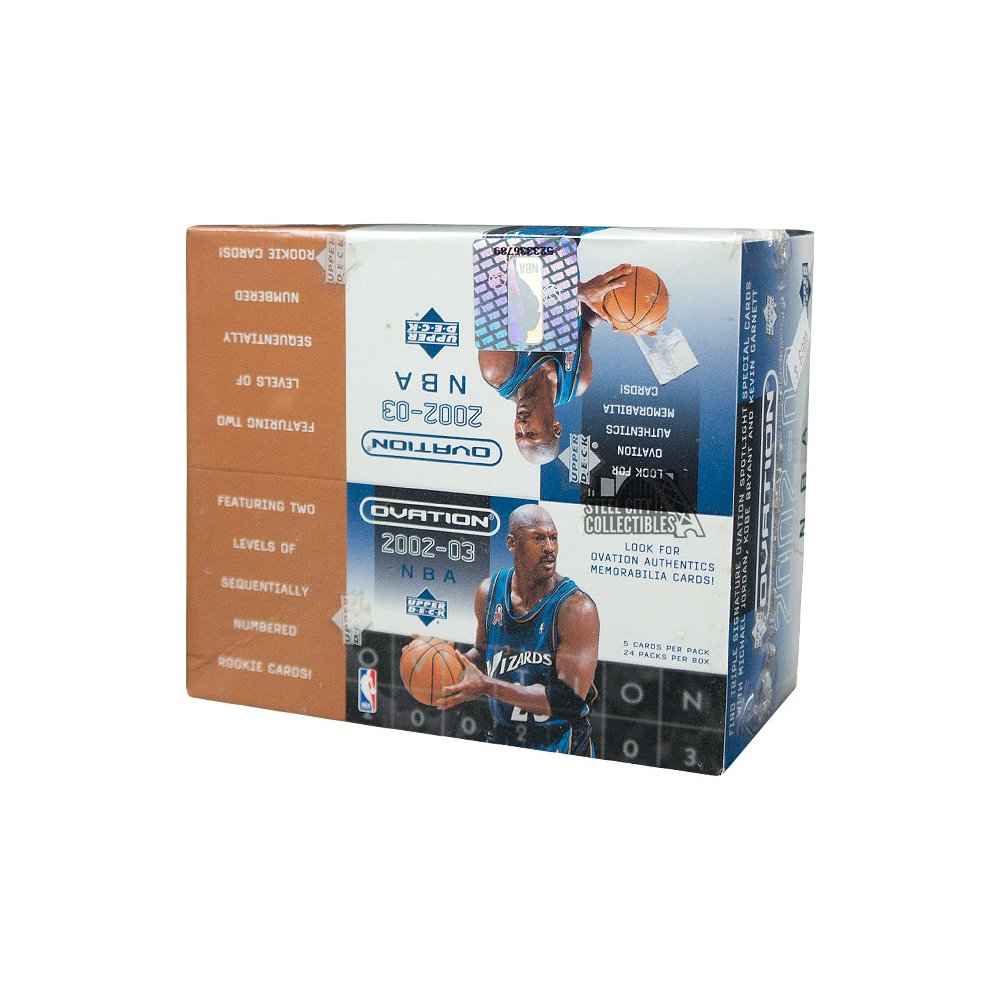 2002-03 Upper Deck Ovation Basketball Hobby Box | Steel City