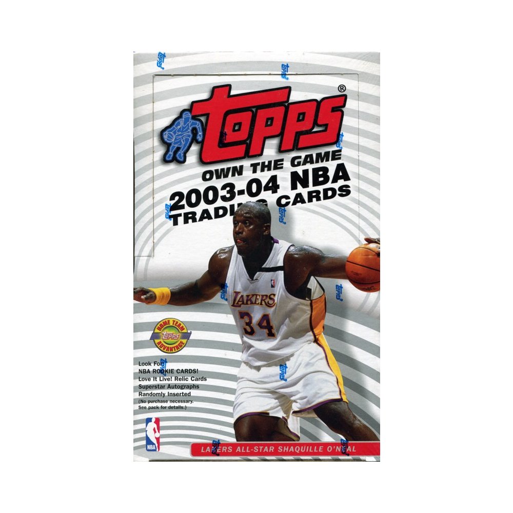 2003-04 Topps Basketball HTA Jumbo Box | Steel City Collectibles