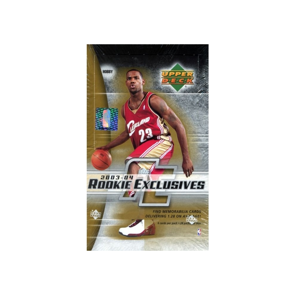 2003 upper deck lebron james rookie exclusive