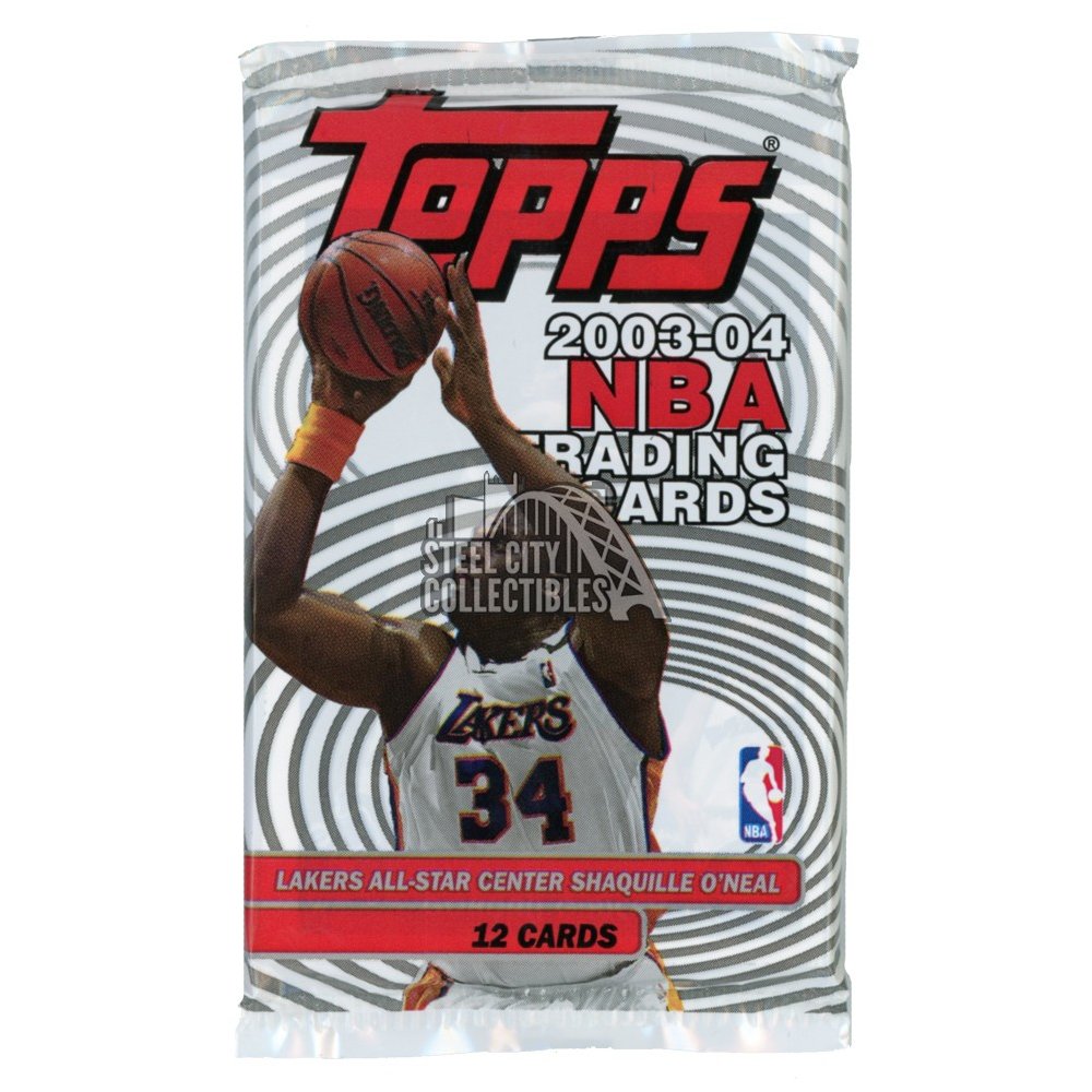 200304 Topps Basketball Retail Pack Steel City Collectibles