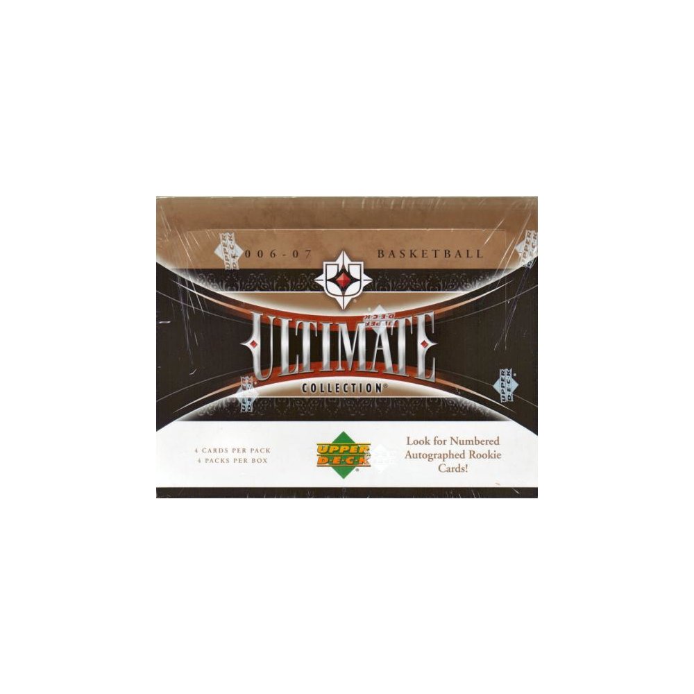 2006-07 Upper Deck Ultimate Collection Basketball Hobby Box