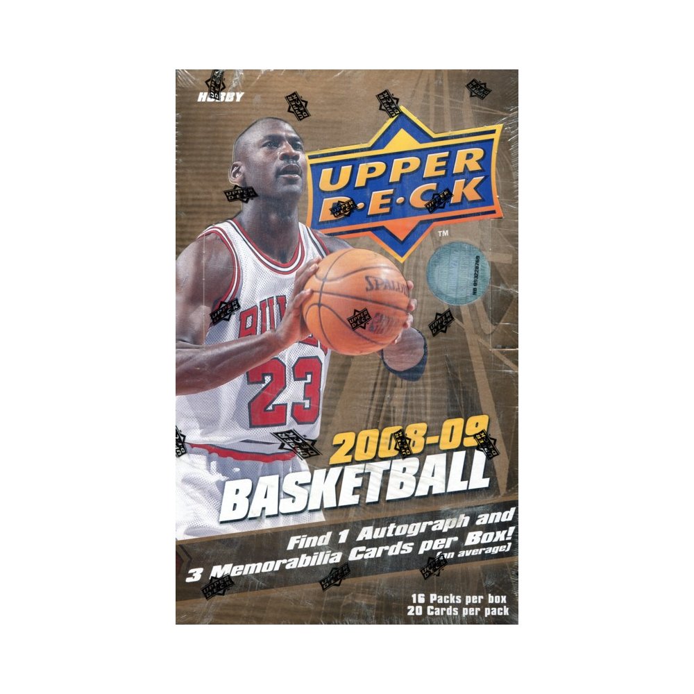 2008 09 Upper Deck Basketball Hobby Box Steel City Collectibles