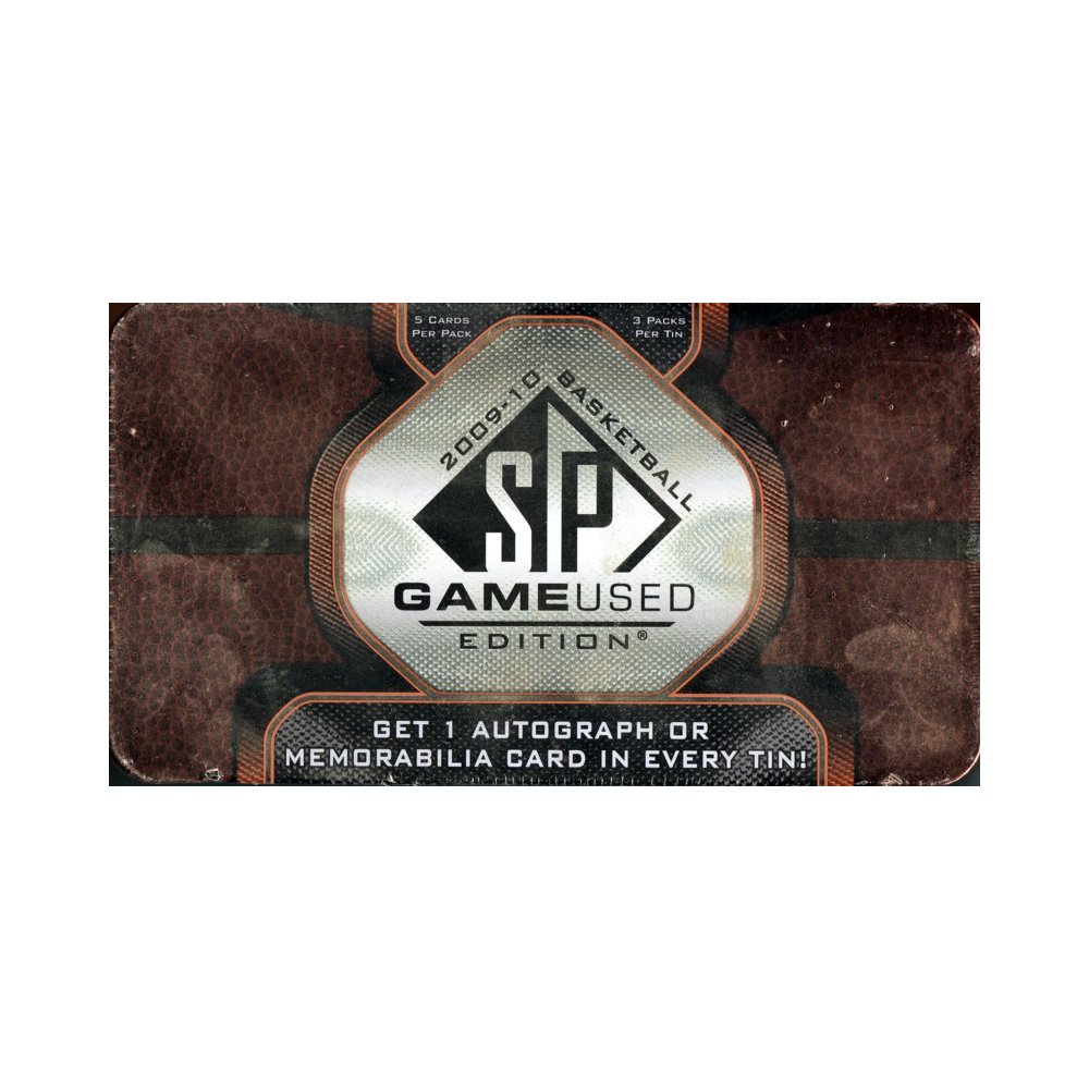 2009-10 Upper Deck SP Game Used Basketball Tin Box - Please Read