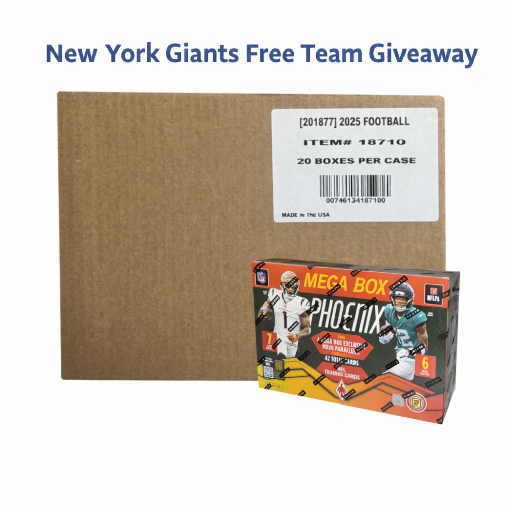 2025 Panini Phoenix Football Hobby International Mega 20-Box Case