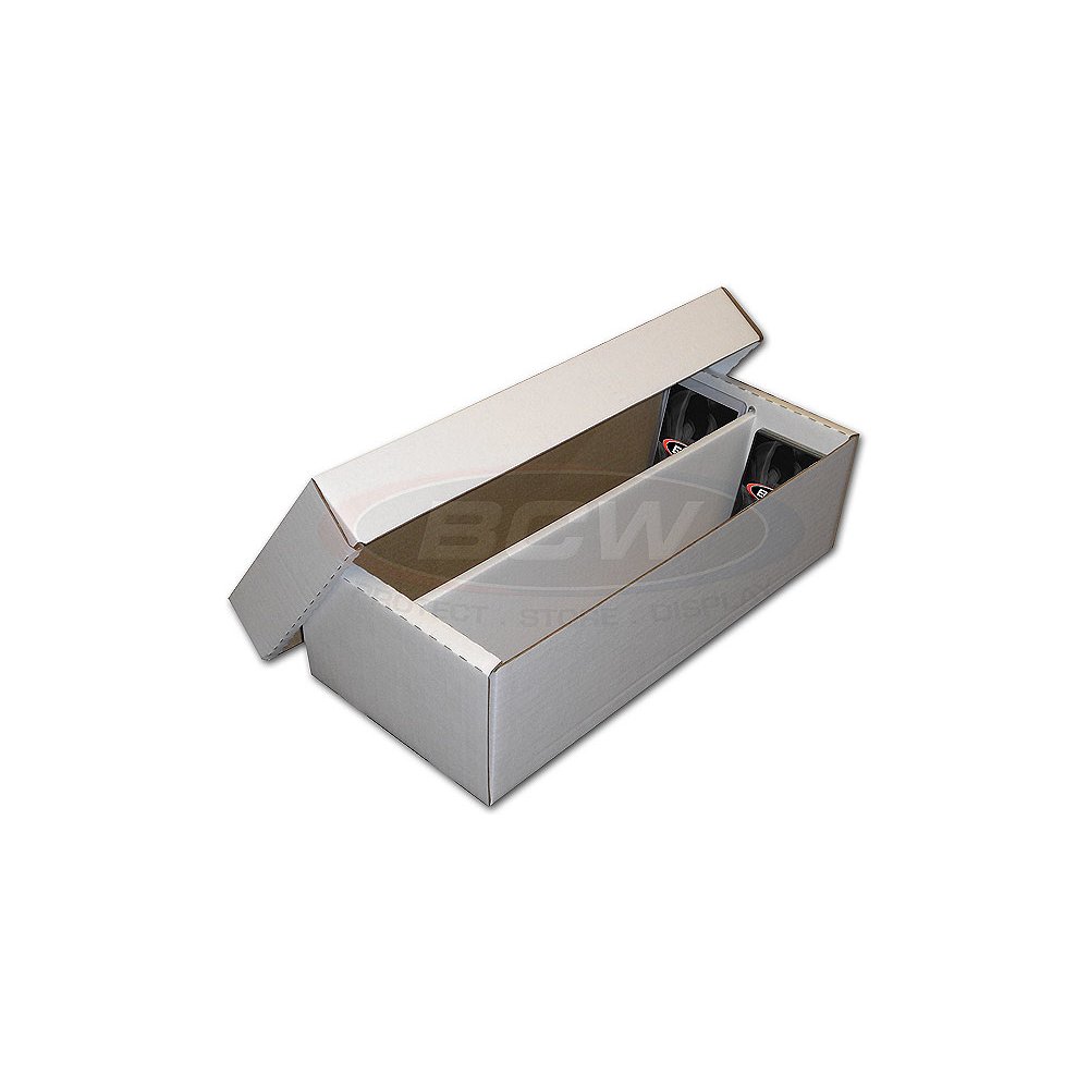 1600ct (2 Row) Cardboard Storage Boxes Bundle of 50 | Steel City ...