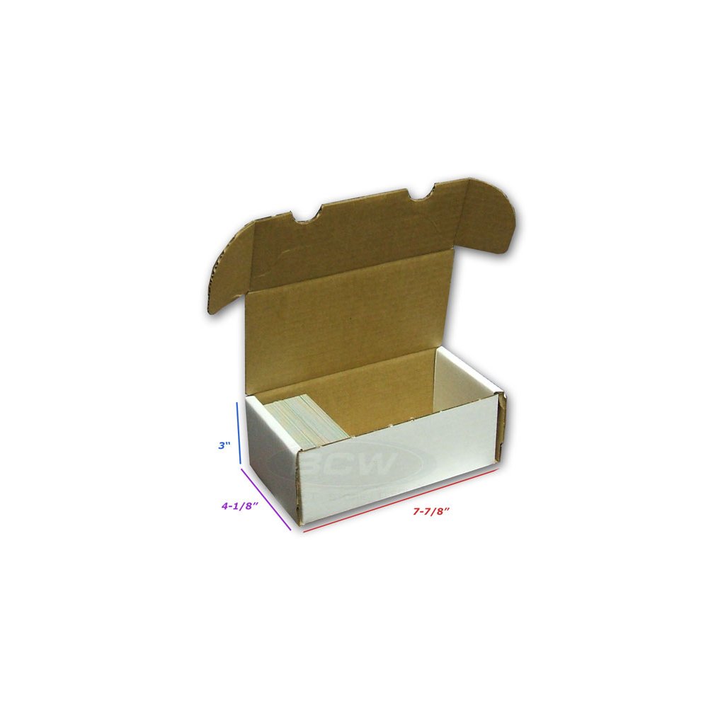 400ct Cardboard Storage Boxes Bundle of 25 Steel City Collectibles