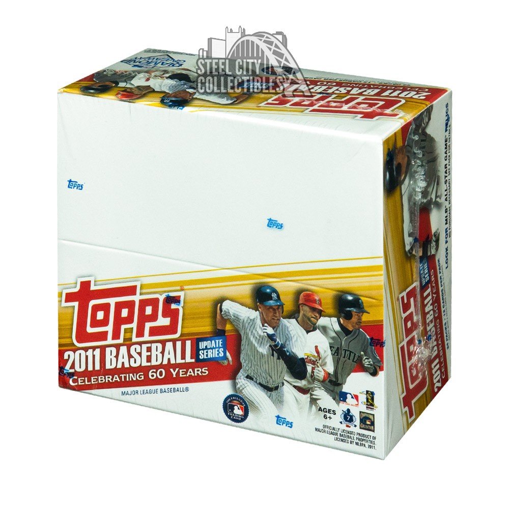 2011 Topps Update Baseball 24 Pack Retail Box