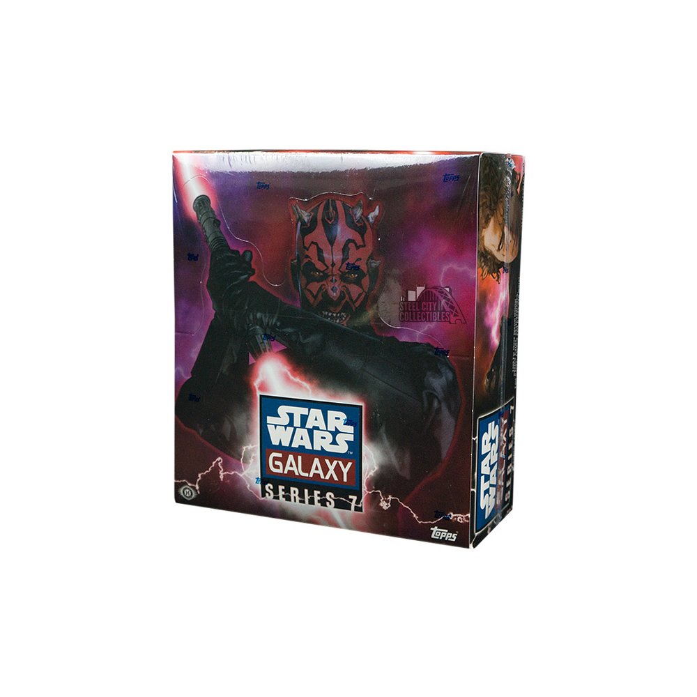 2021 topps star wars chrome galaxy hobby box