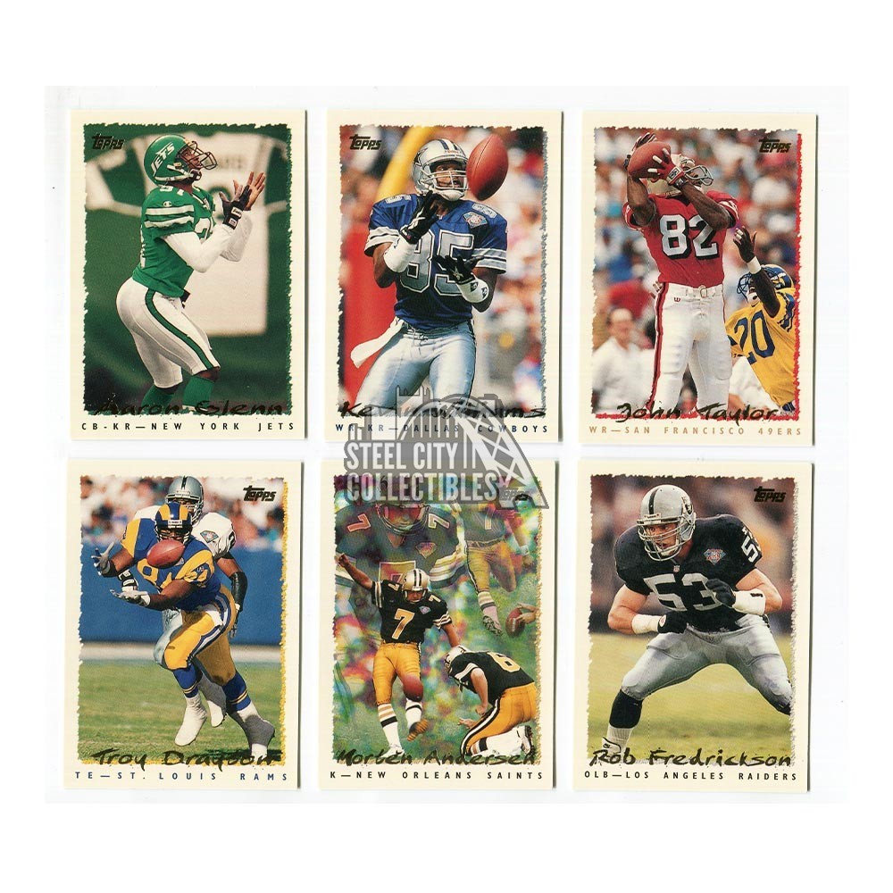 1995 Topps Football Sealed 6-Card Promo Pack | Steel City Collectibles