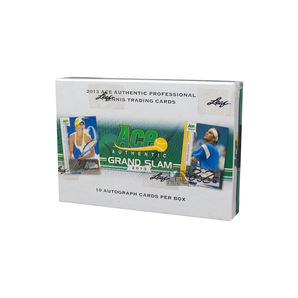 2013 Ace Authentic Grand Slam Tennis Hobby Box Steel City Collectibles