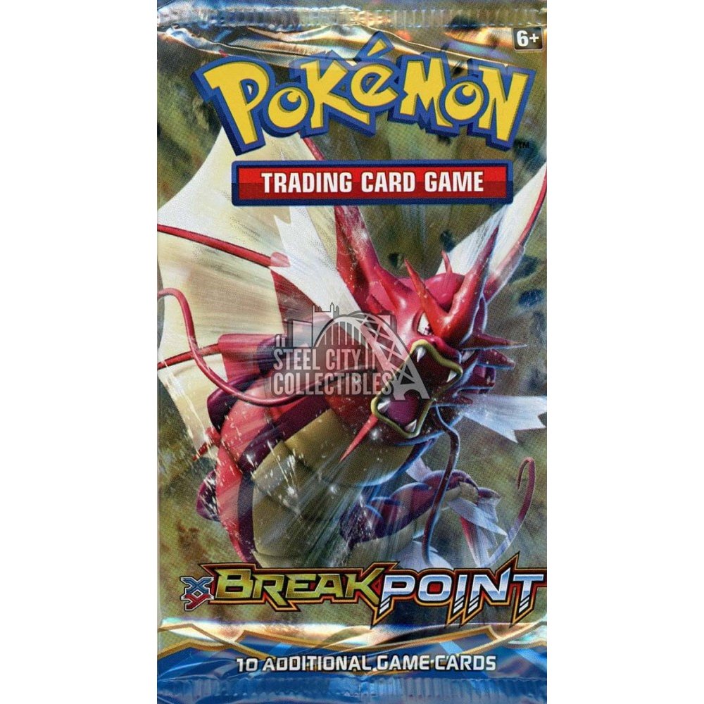 9x Pokemon XY Breakpoint Booster Pack Lot New Factory Sealed Packs 1/4 Box 