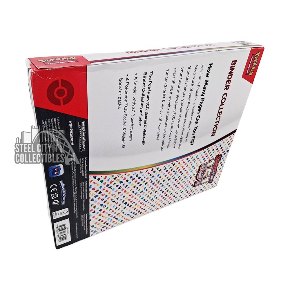 pokemon card binder 151 Pokémon Card Binder Box with 151 Poké Balls