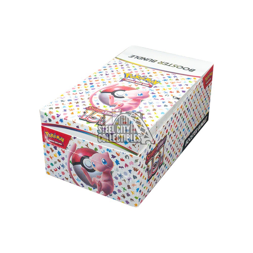 Pokemon Scarlet & Violet 151 Booster Bundle Box 6-Display Case