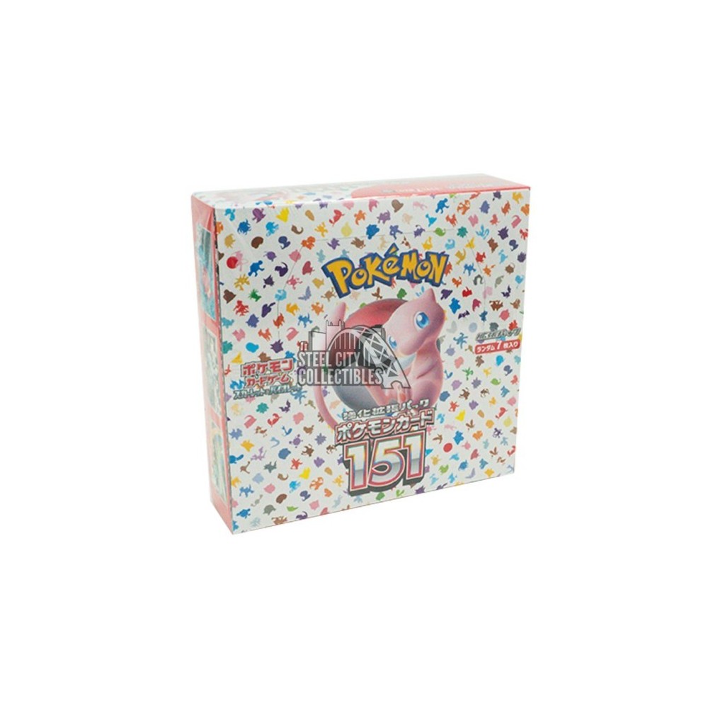 Pokemon Scarlet & Violet 151 Japanese Booster Box -- Random Pokemon Scarlet & Violet 151 Japanese Booster Box -- Random