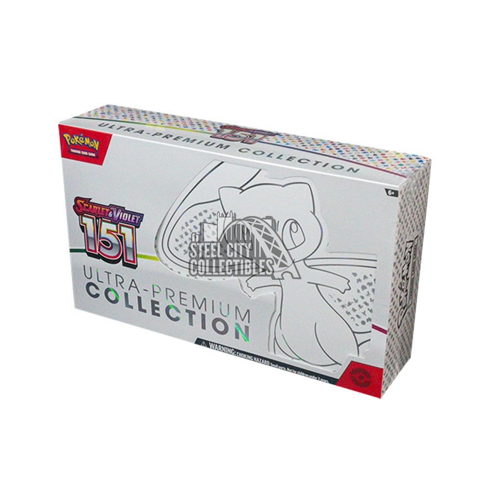 Pokémon Scarlet & Violet 151 Ultra-Premium Collection UV Protector Box - Mewtwo Pikachu Charizard Art