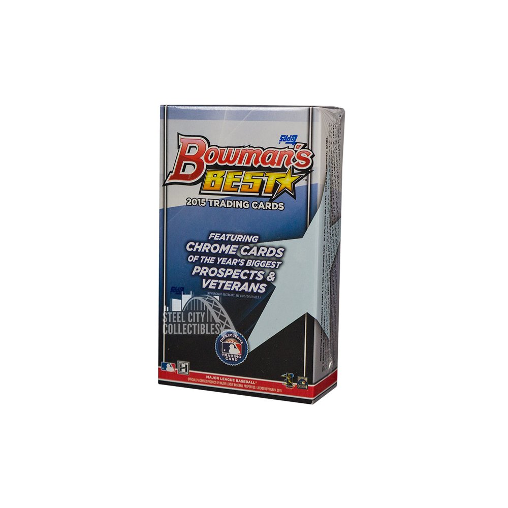 2015 Bowman's Best Baseball Hobby Mini box Steel City Collectibles