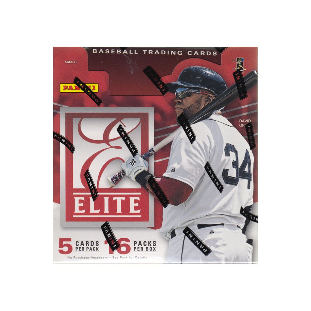 16 pk 2015 Panini Elite Baseball HOBBY box