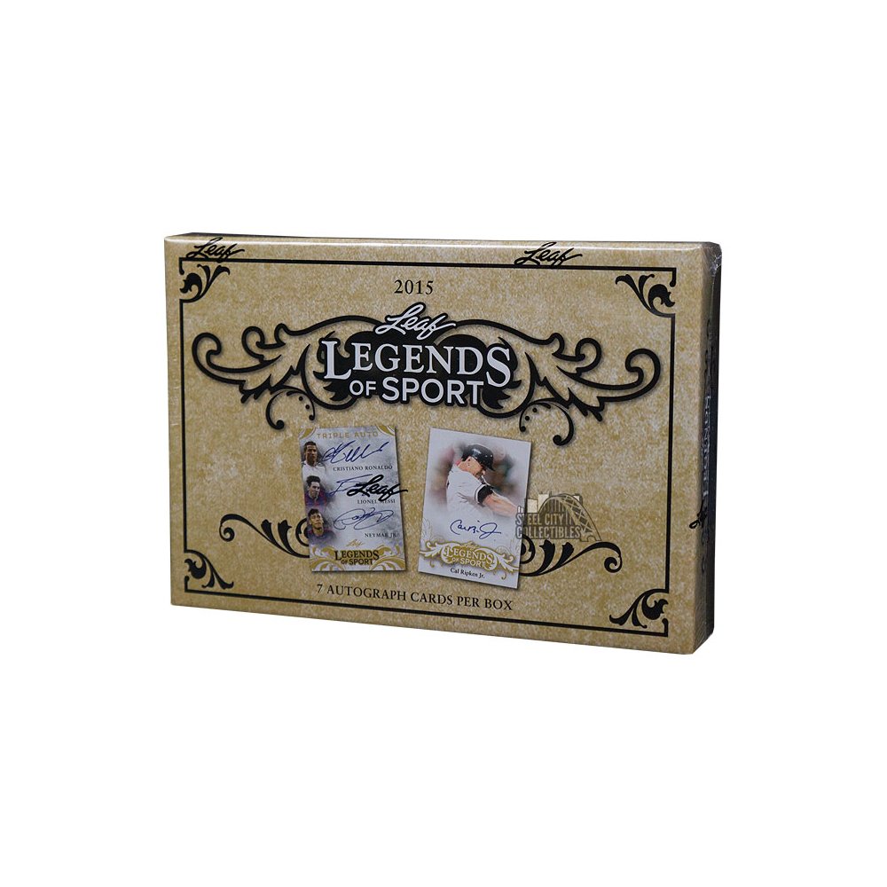 2015 Leaf Legends of Sport Hobby Box | Steel City Collectibles
