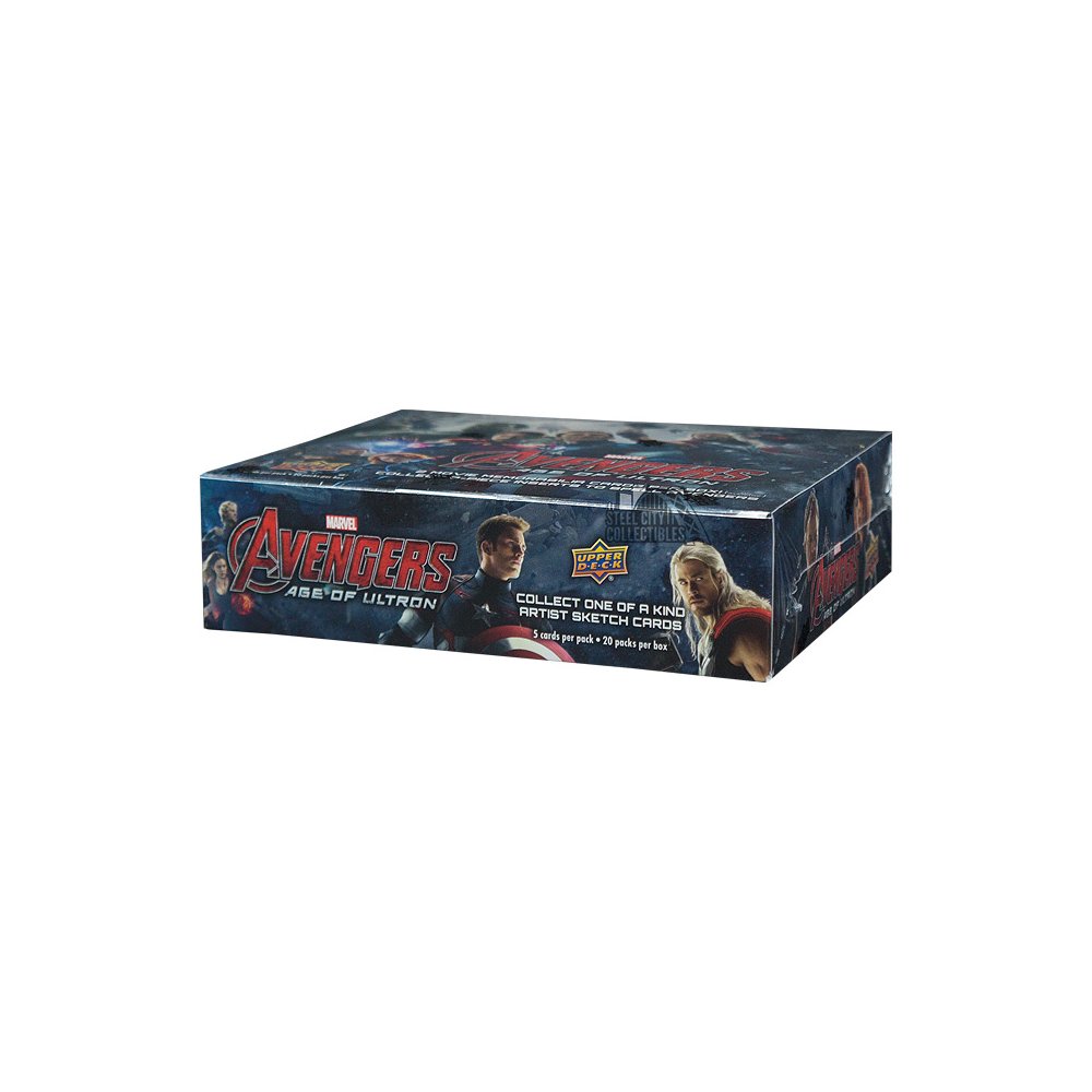 2015 Upper Deck Marvel Avengers 2: Age of Ultron Hobby Box | Steel