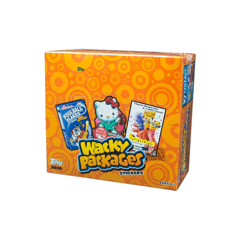 2015 Topps Wacky Packages Trading Card Stickers Hobby Box | Steel City ...