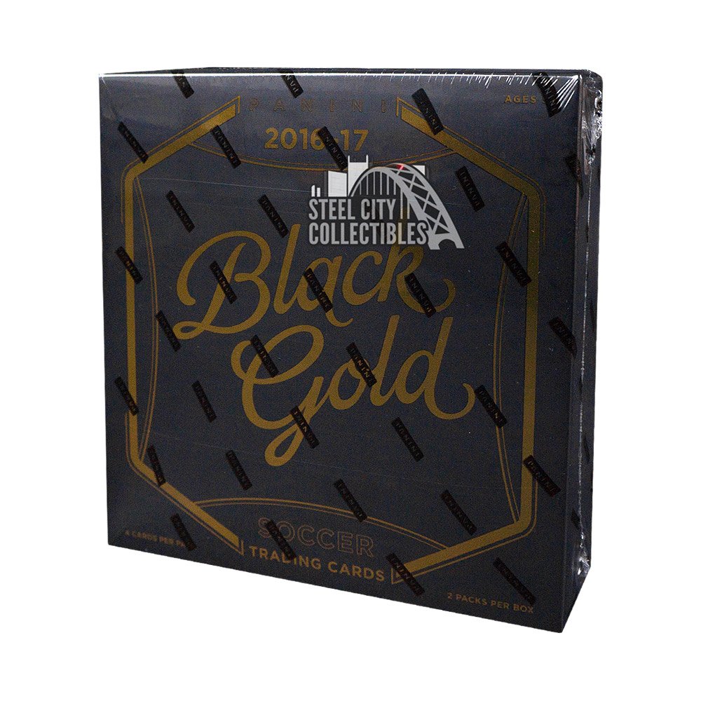 2016-17 Panini Black Gold Soccer Hobby Box | Steel City Collectibles