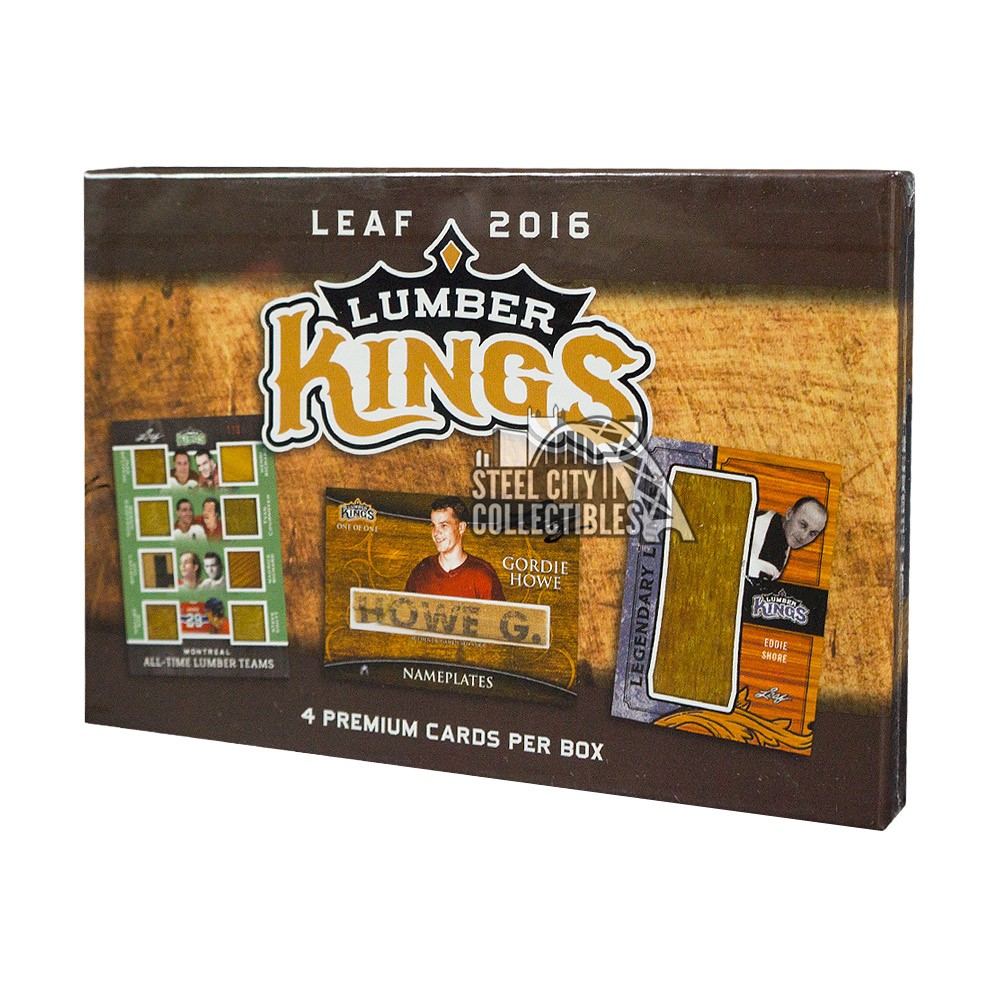 201617 Leaf Lumber Kings Hockey Hobby Box Steel City Collectibles