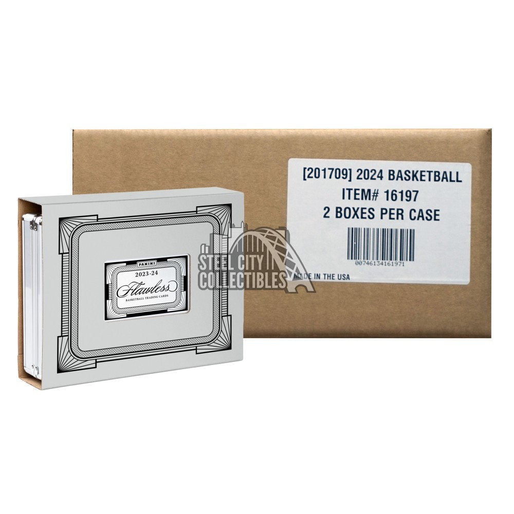 Rare Panini Flawless Basketball NBA Black Brief Attache