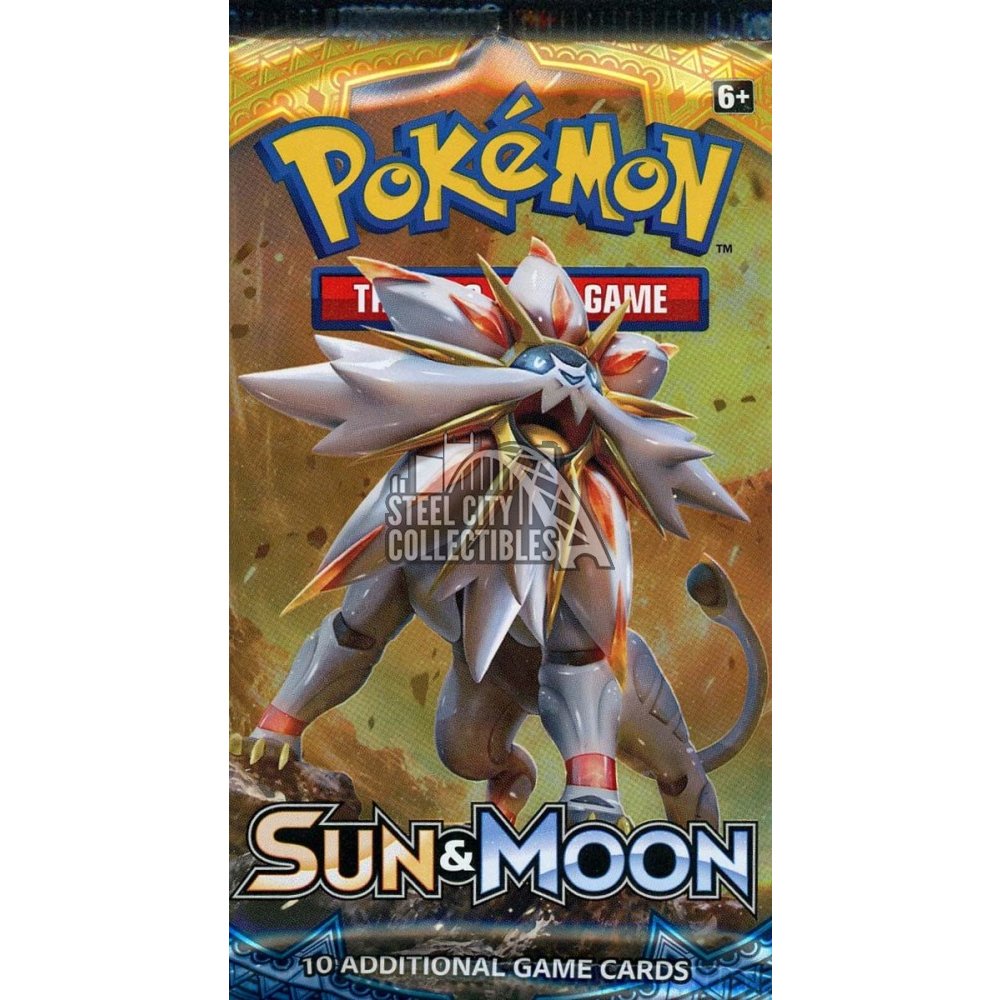 Pokemon Center Sun & Moon Solgaleo & Lunala Deck Box