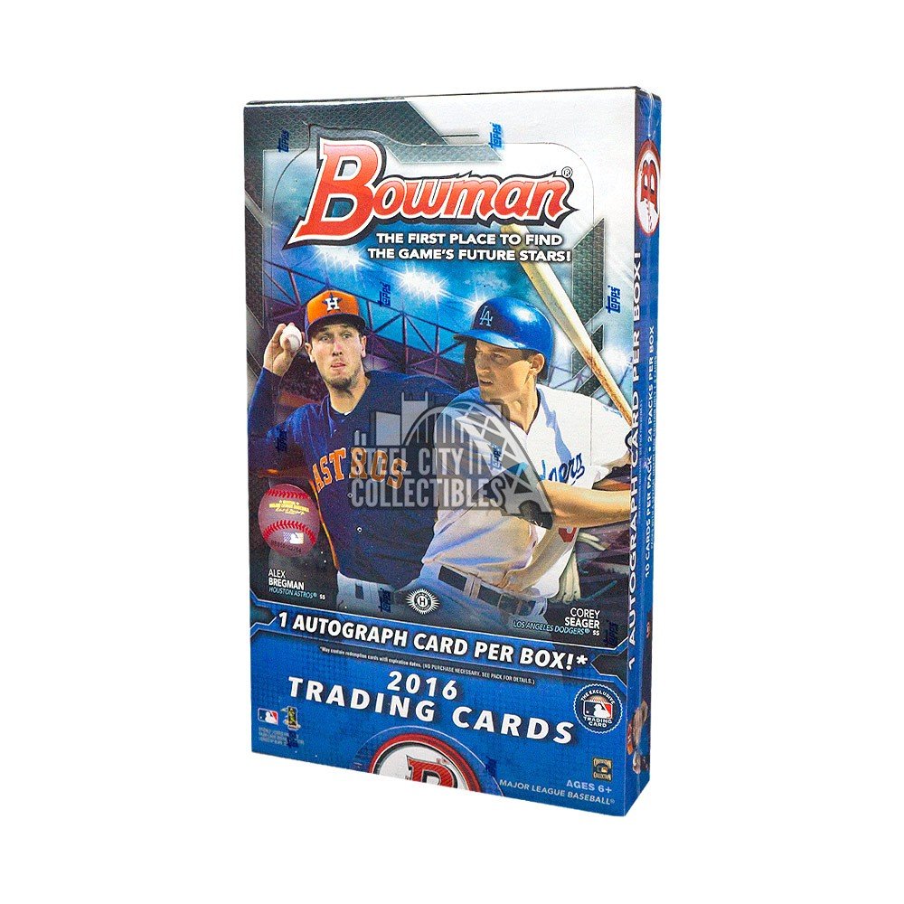2016 Bowman Baseball 24 Pack Box FACTORY SEALED