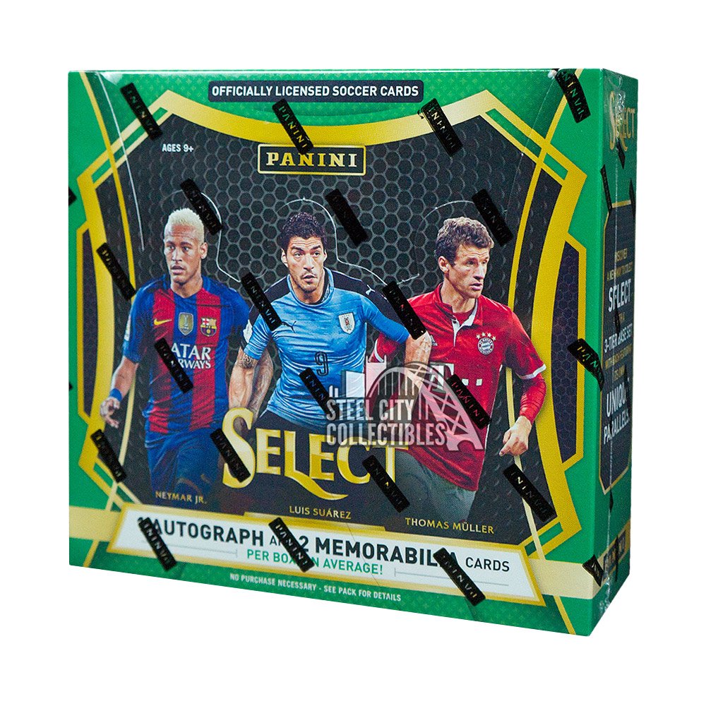 2016 Panini Select Soccer Hobby Box Steel City Collectibles