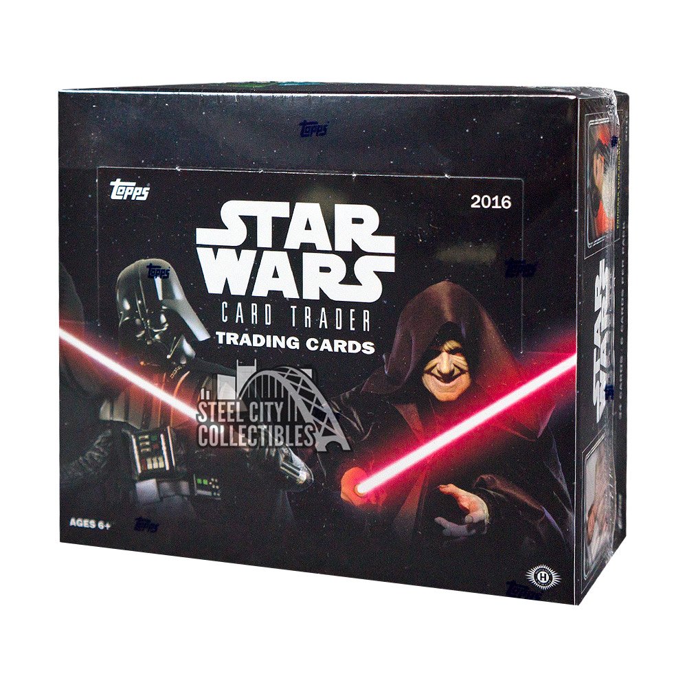Topps Star Wars Card Trader 2016 Factory Sealed Trading Card Box 