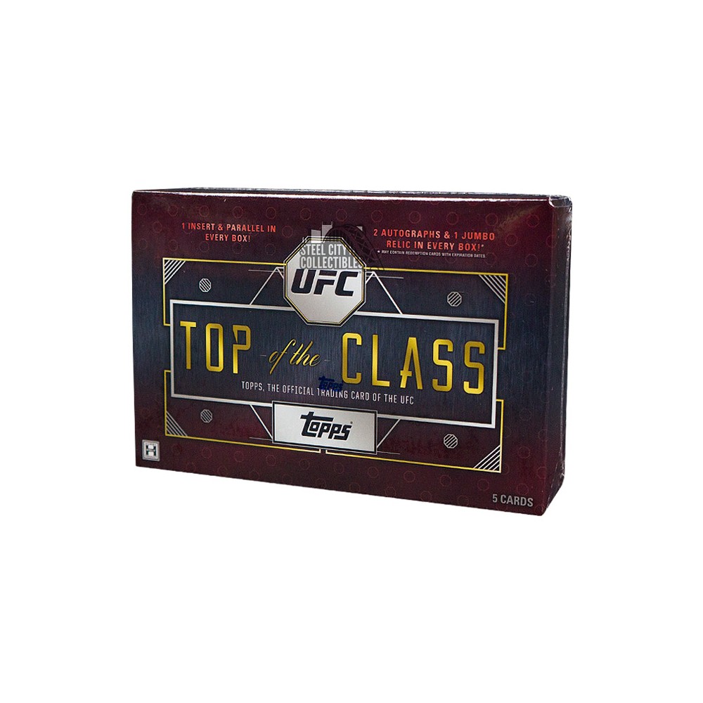 2016 Topps UFC Top of the Class Hobby Box | Steel City Collectibles