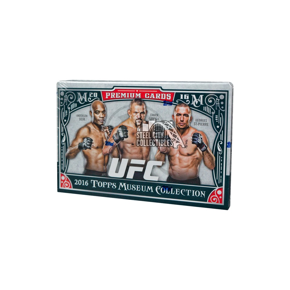 2016 Topps UFC Museum Collection Hobby Box Steel City Collectibles