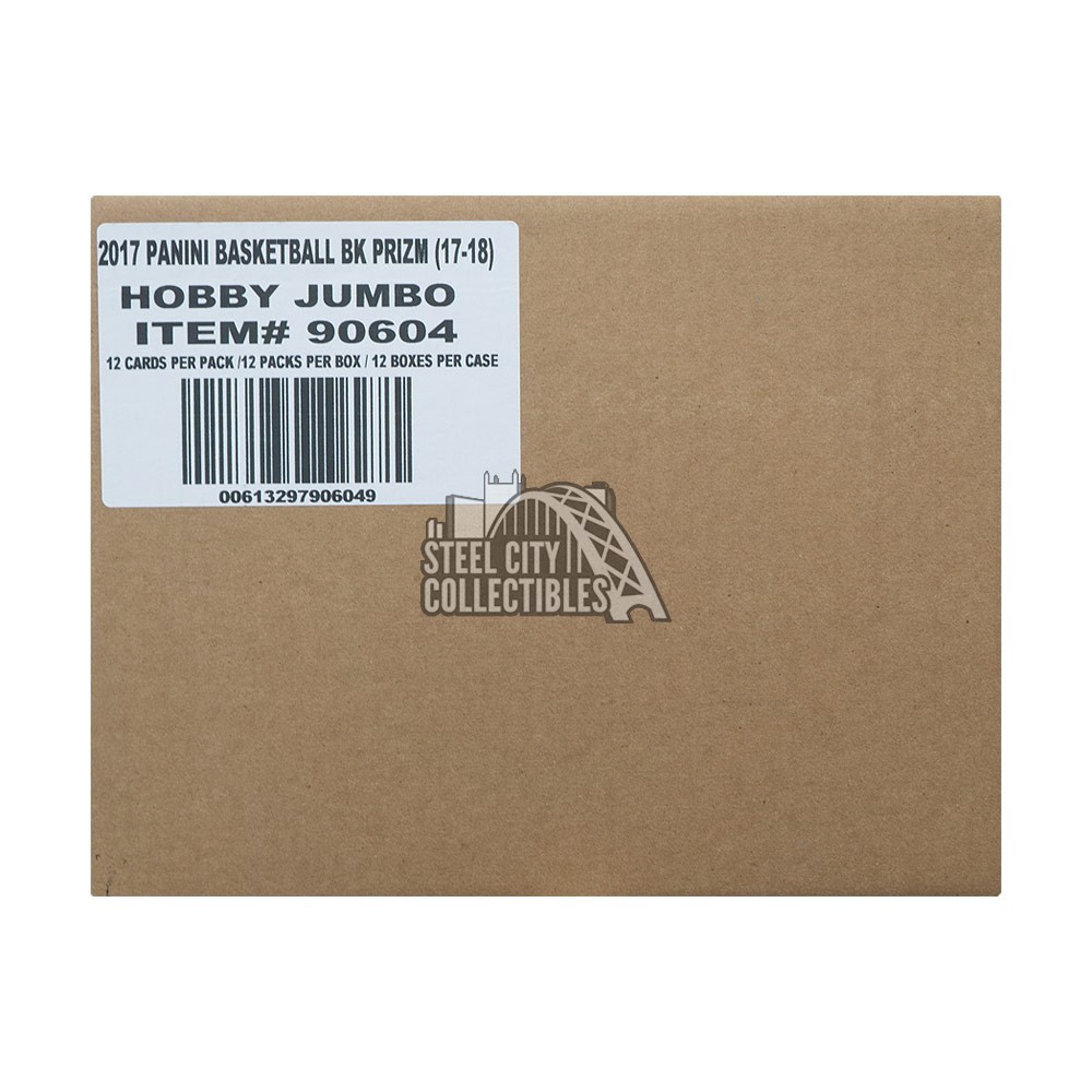 2017-18 Panini Prizm Basketball Hobby 12-Box Case | Steel City