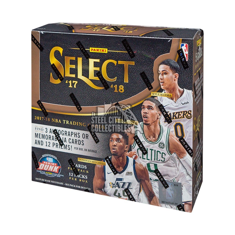 2017-18 Panini Select Basketball Hobby Box 2017-18 Panini Select Basketball Hobby Box