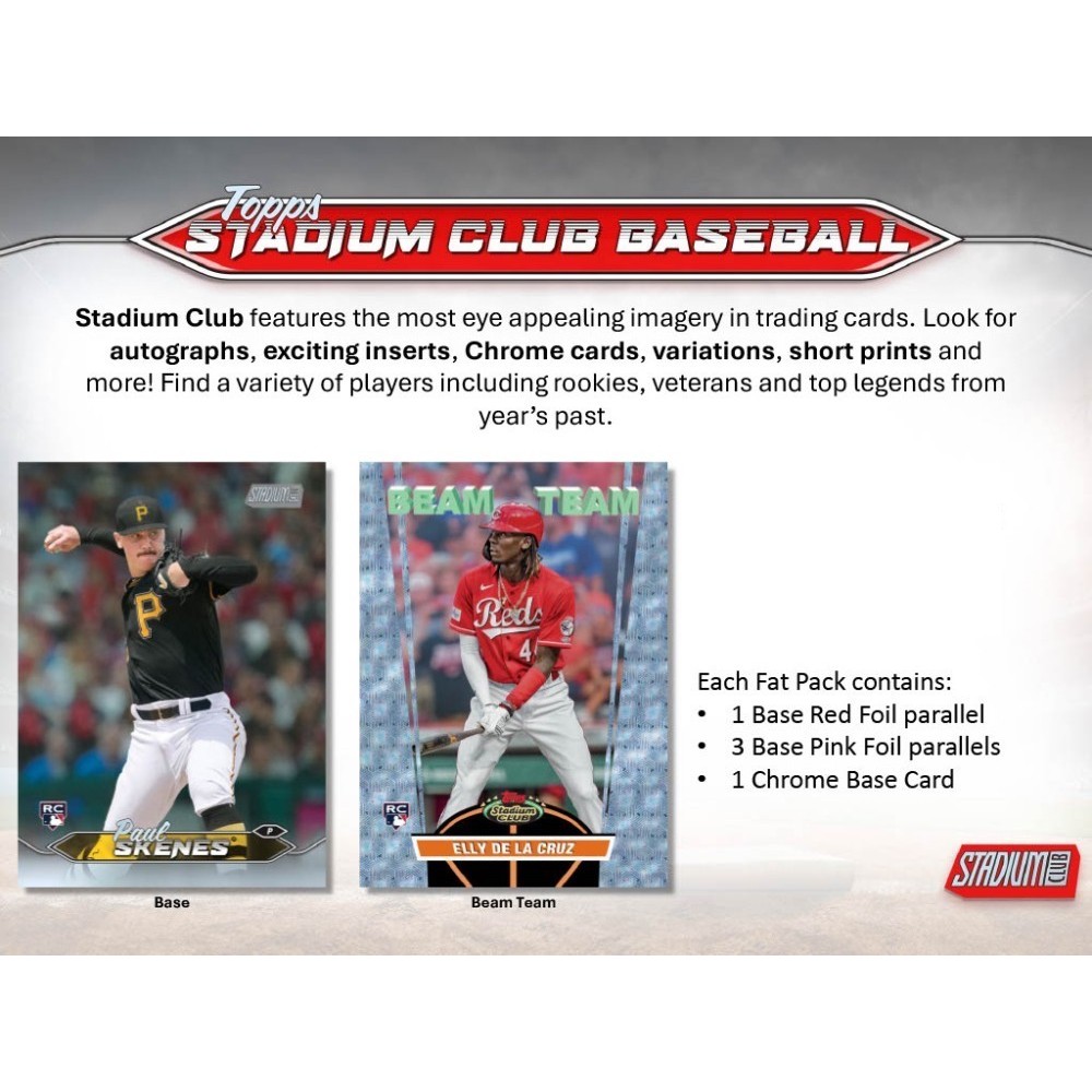 2023 Topps Stadium Club Baseball Factory Sealed Value Box
