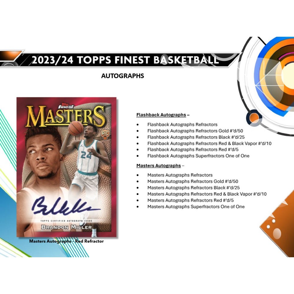 2023-24 Topps Finest Basketball Hobby 8-Box Case | Steel