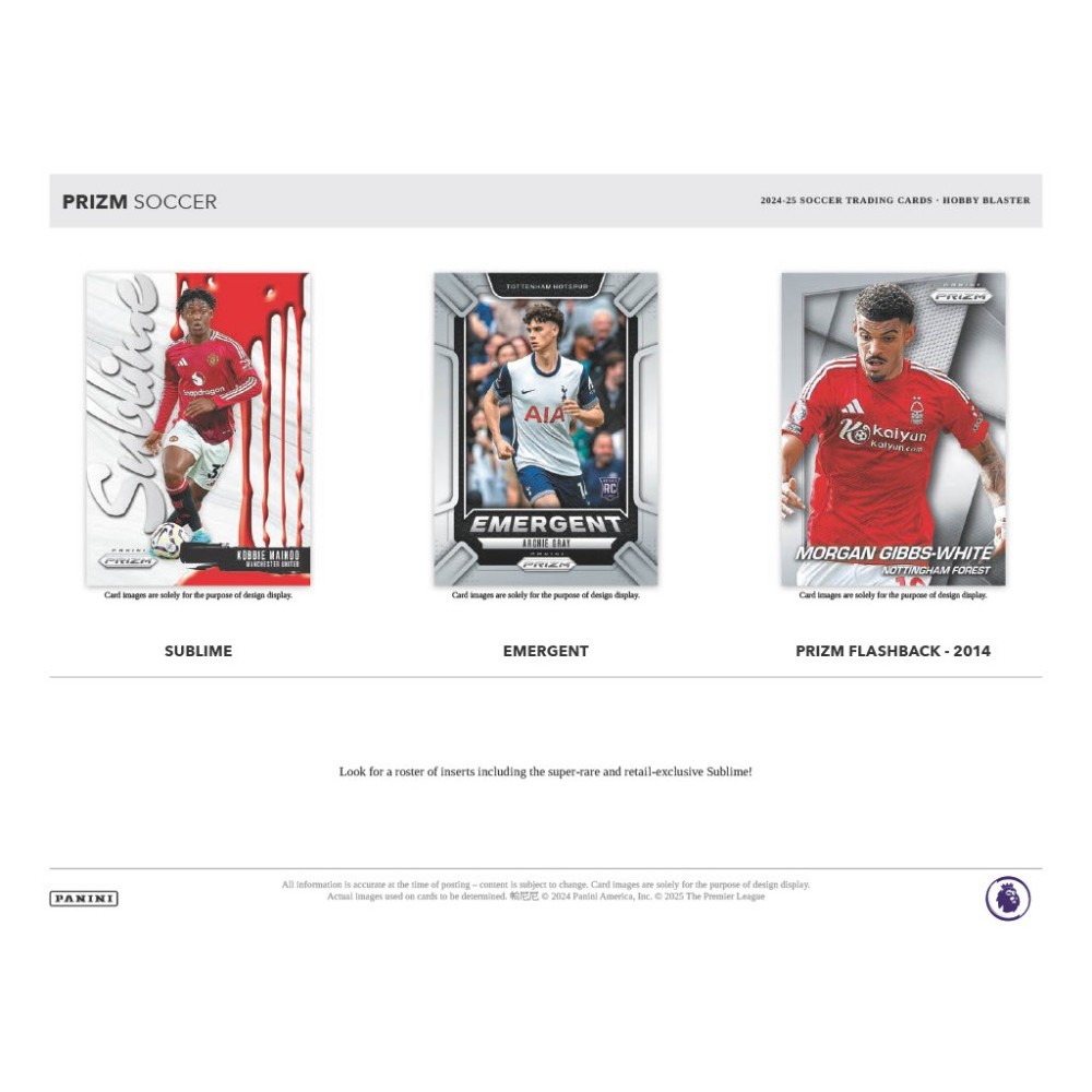 2024-25 Panini Prizm English Premier League Soccer Hobby