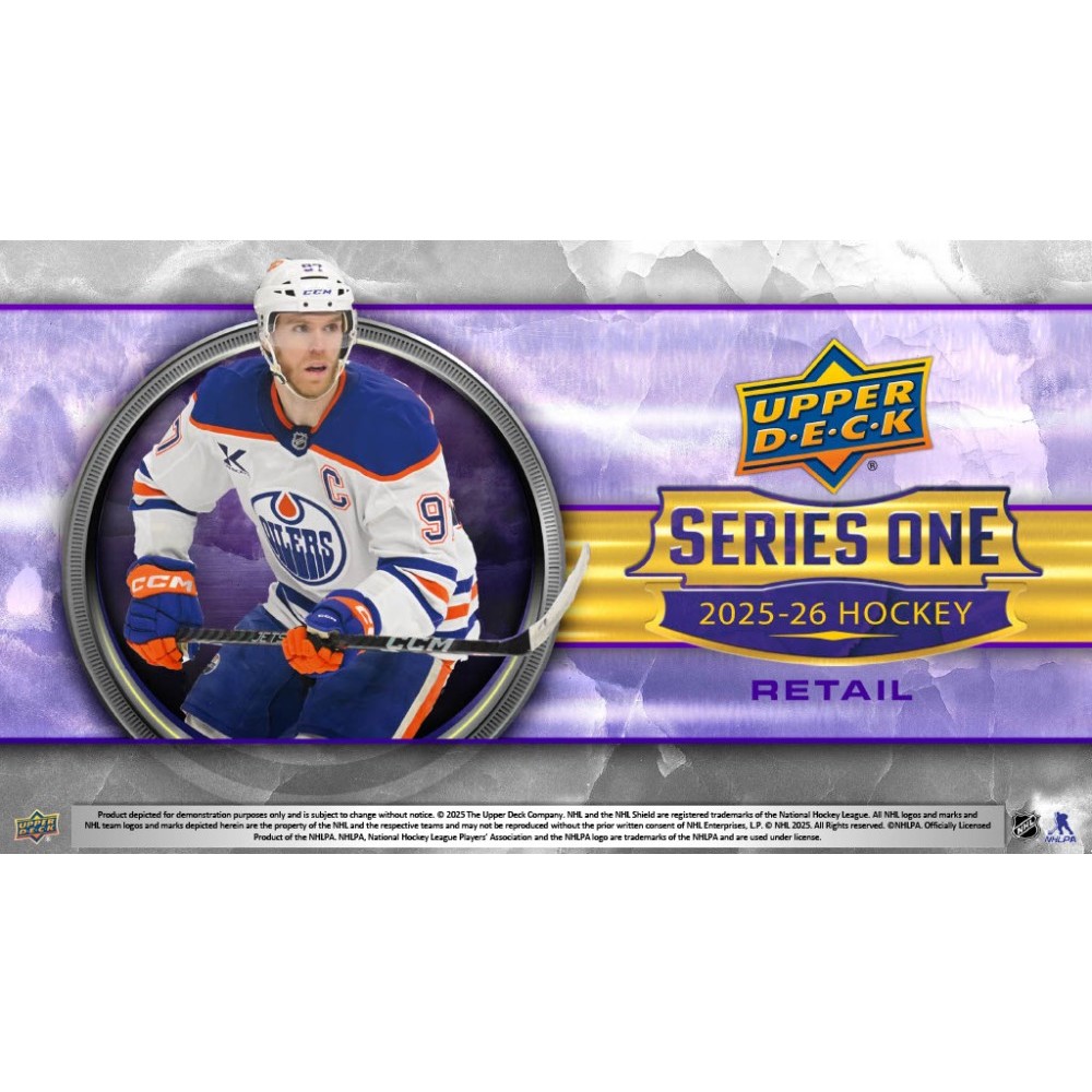 2025-26 Upper Deck Series 1 Hockey 12-Tin Case | Steel City