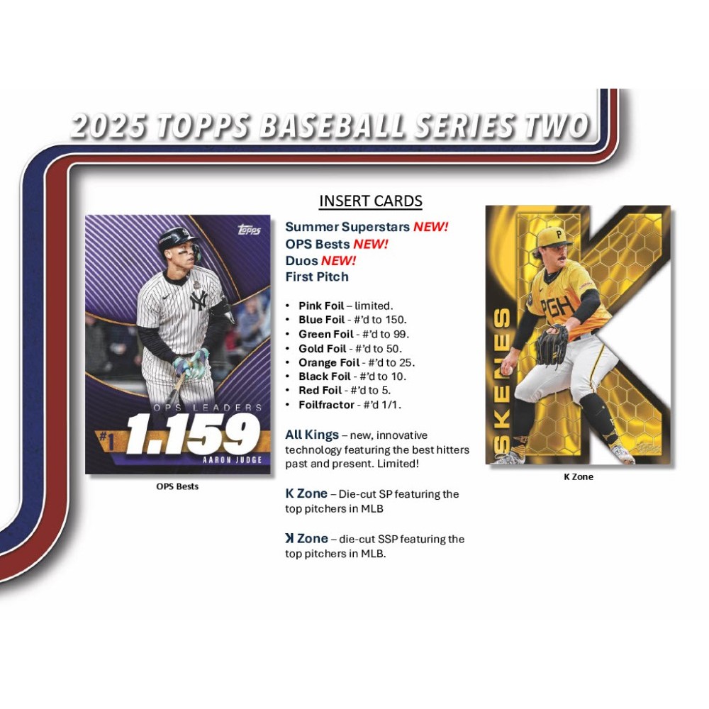 2025 topps MLB Series 2スーパーボックス 2025 Topps Series 2 Baseball Super Box Factory Sealed | eBay