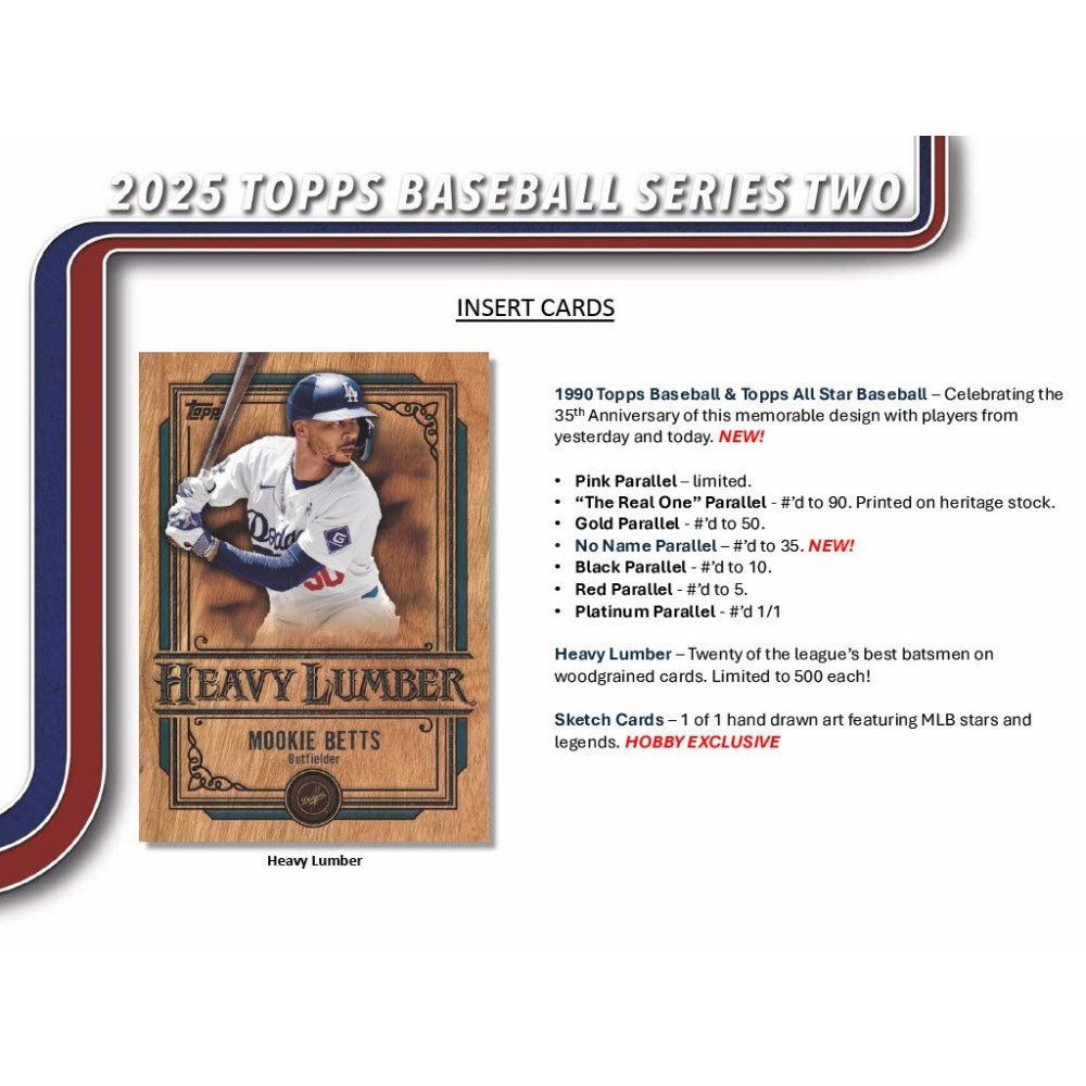 2025 Topps MLB Series 2 Hobby Box Baseball Sealed New | eBay