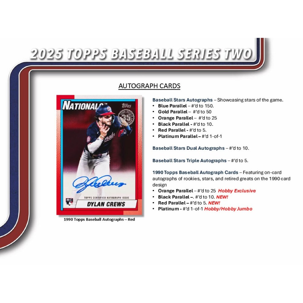 2025 Topps Series 2 Baseball Hobby Box | Steel City Collectibles