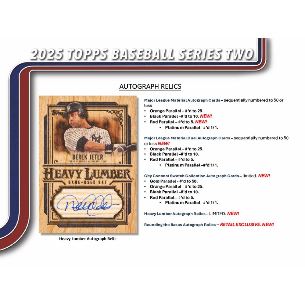 2025 Topps Series 2 Baseball Blaster 40-Box Case | Steel