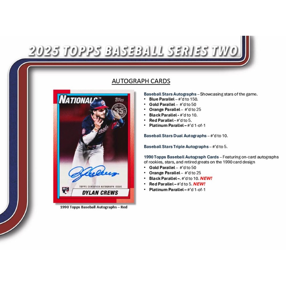 2025 Topps Series 2 Baseball Blaster 40-Box Case | Steel